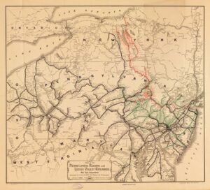 1884 Pennsylvania Railroads